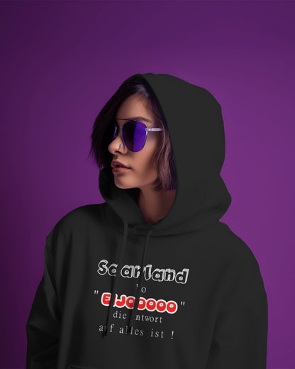 EIJOOOOO Hoodie - UNISEX - Weiße Optik