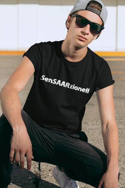 SenSAARtionell Shirt - UNISEX - weiße Optik by Cpt. Maggi