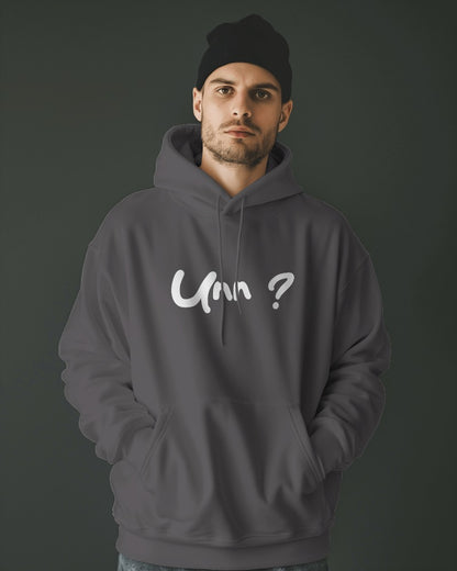 Unn ? Hoodie - UNISEX - Weiße Optik