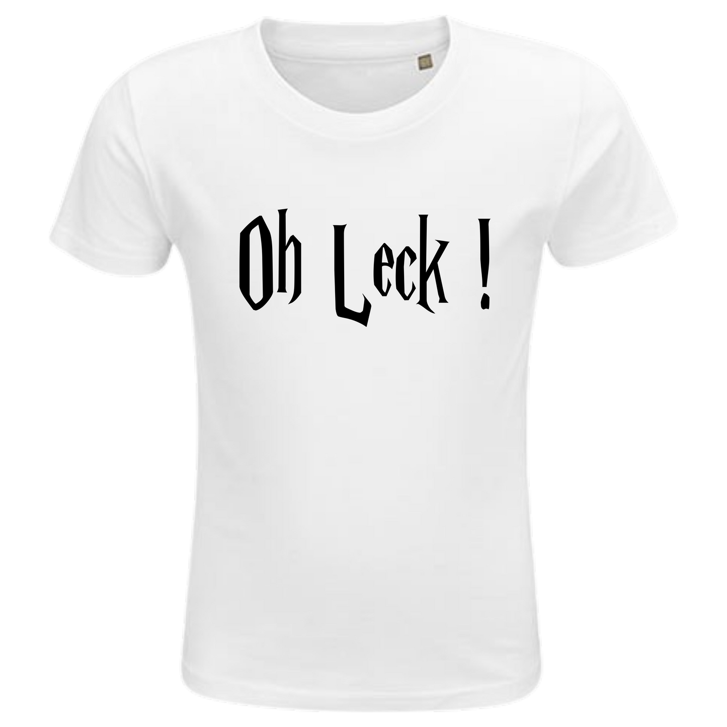 Oh Leck Shirt Kids - versch.Farben - Unisex - Schwarze Optik