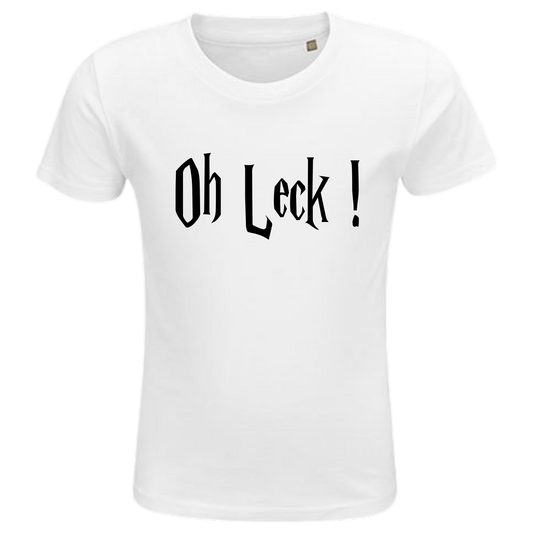 Oh Leck Shirt Kids - versch.Farben - Unisex - Schwarze Optik