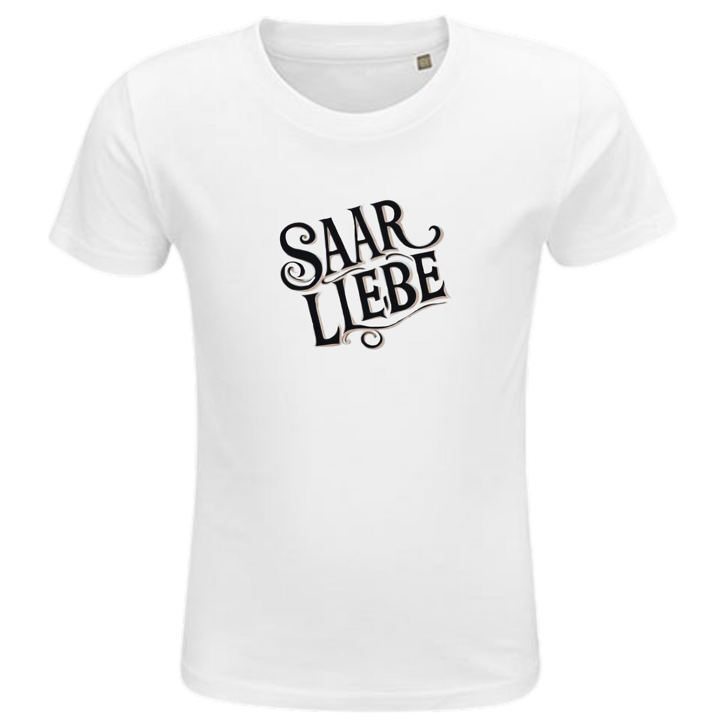 Saarliebe Shirt Kids - Unisex - Schwarze Optik