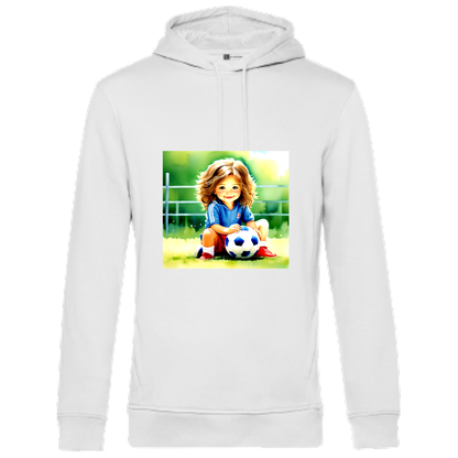 Die Fußballspielerin Hoodie