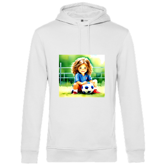 Die Fußballspielerin Hoodie