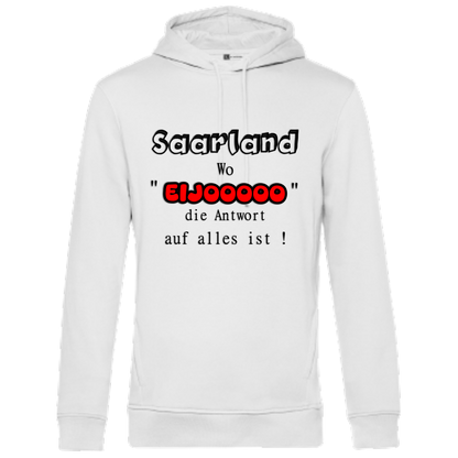 EIJOOOOO Hoodie - UNISEX - Schwarze Optik