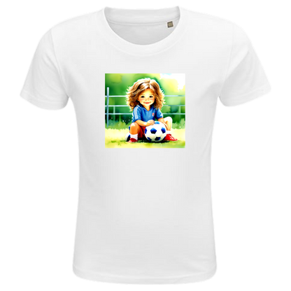 Die Fußballspielerin Shirt Kids