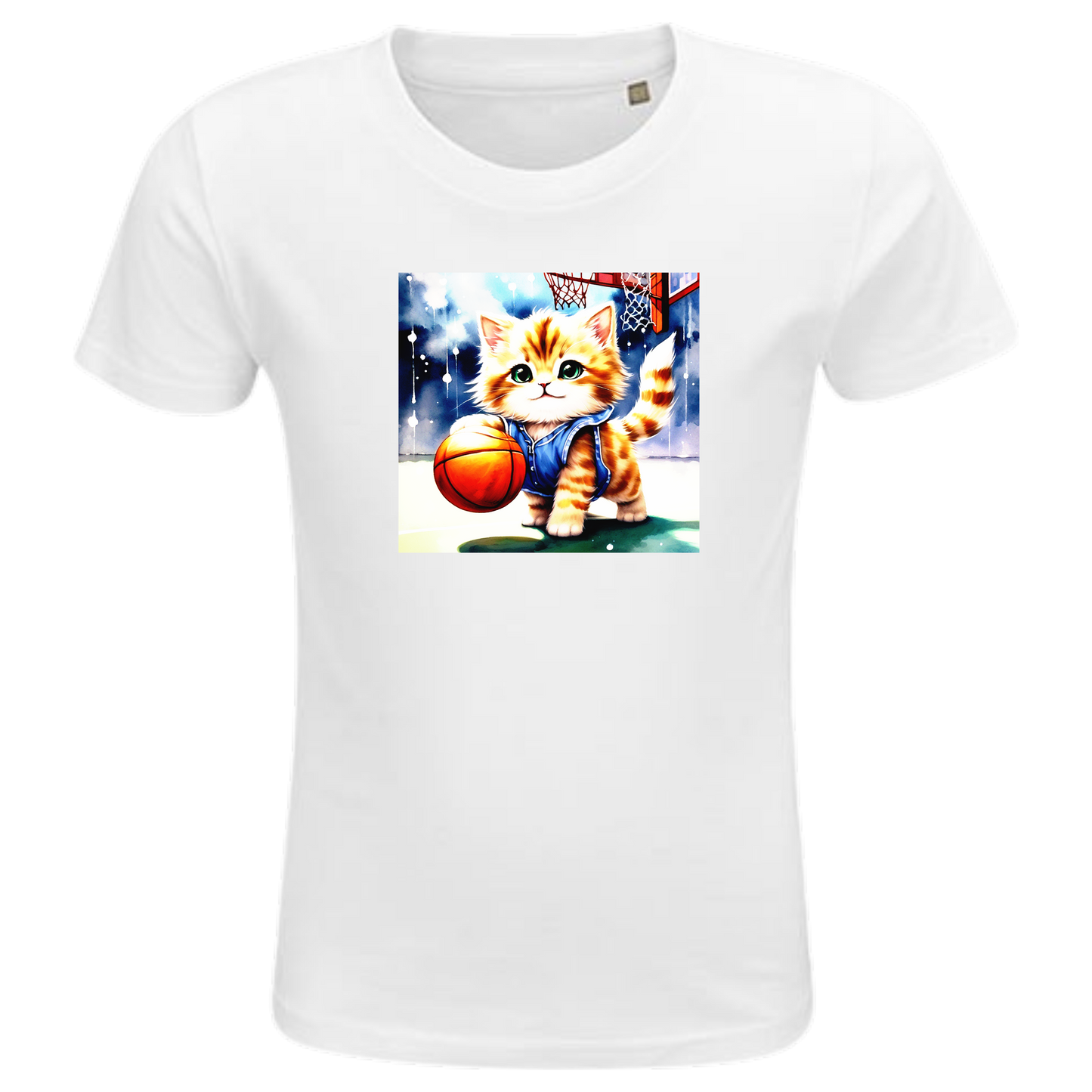 Die Basketballkatze Shirt Kids