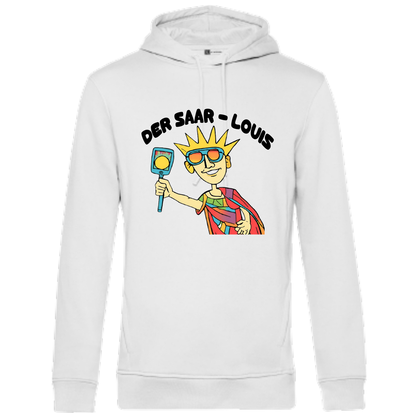 DER SAAR - LOUIS Hoodie - UNISEX - Schwarze Optik