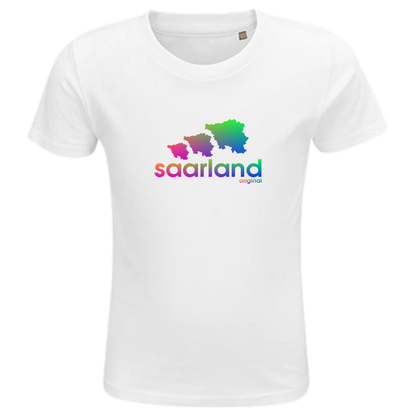 Saarland DREIER Shirt Kids - Unisex - Regenbogen Optik