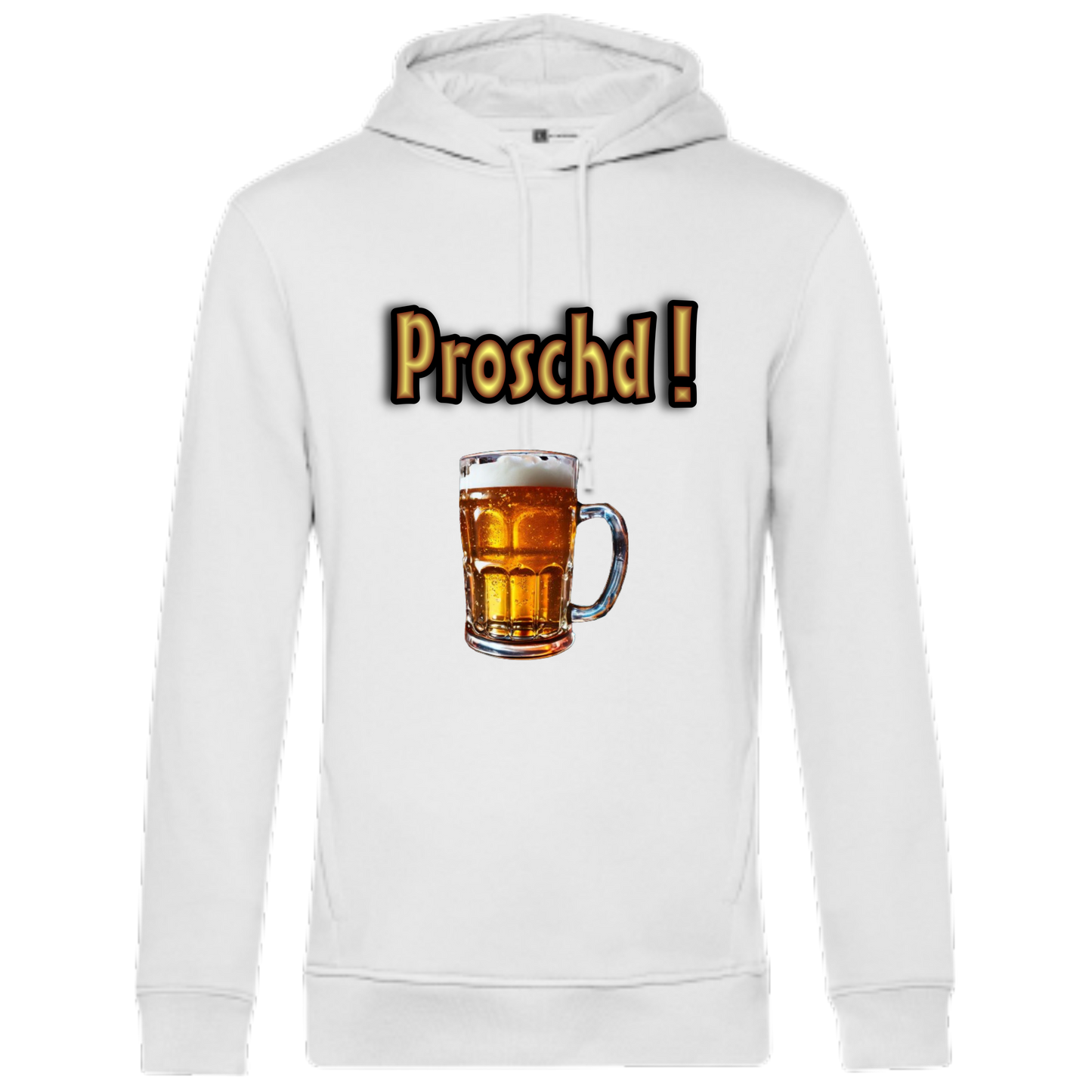 Proschd !  Hoodie - UNISEX - Schwarze Optik