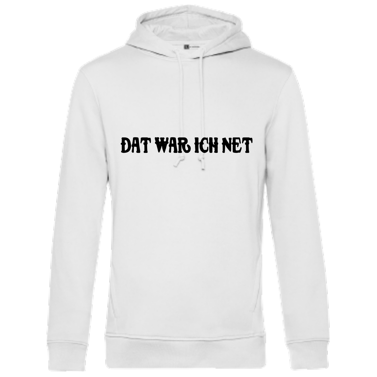 Dat war ich net Hoodie - UNISEX - Schwarze Optik