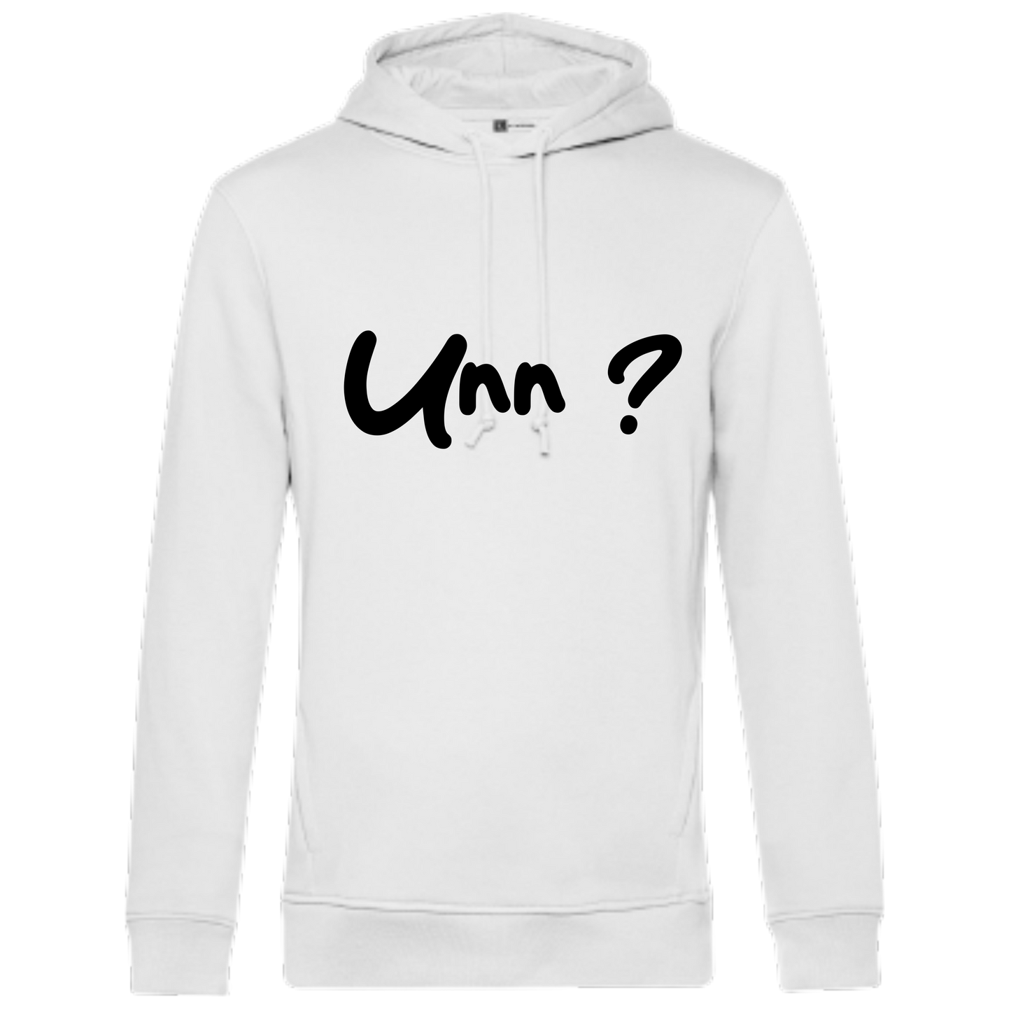 Unn ?  Hoodie - UNISEX - Schwarze Optik