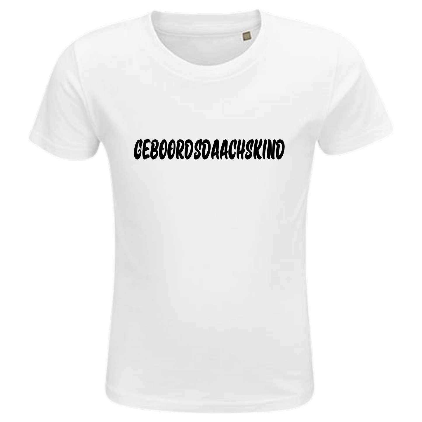 Geboordsdaachskind Shirt Kids - versch.Farben - Unisex - Schwarze Optik