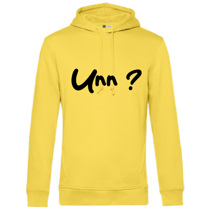 Unn ?  Hoodie - UNISEX - Schwarze Optik