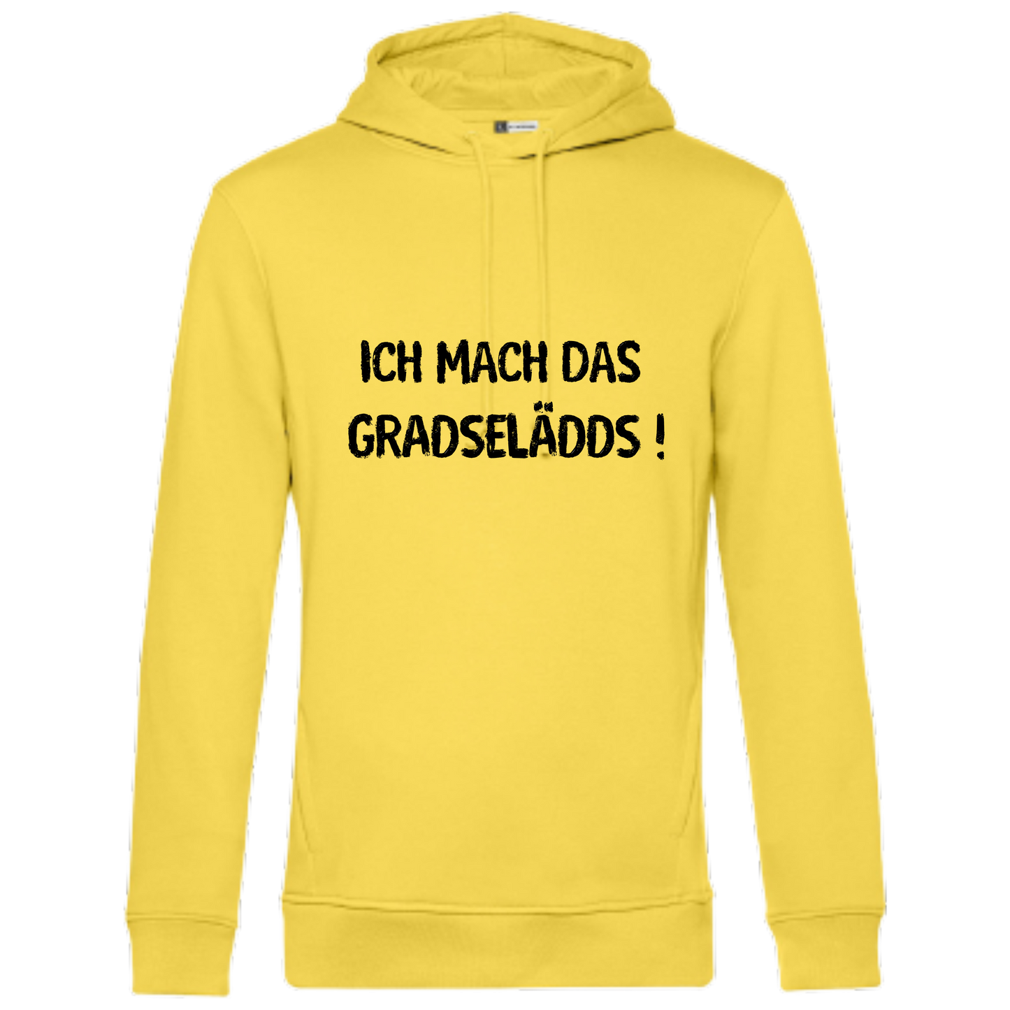 Ich mach GRADSELÄDDS Hoodie - UNISEX - Schwarze Optik