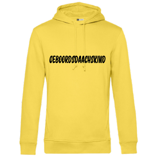 Geboordsdaachskind Hoodie - UNISEX - Schwarze Optik