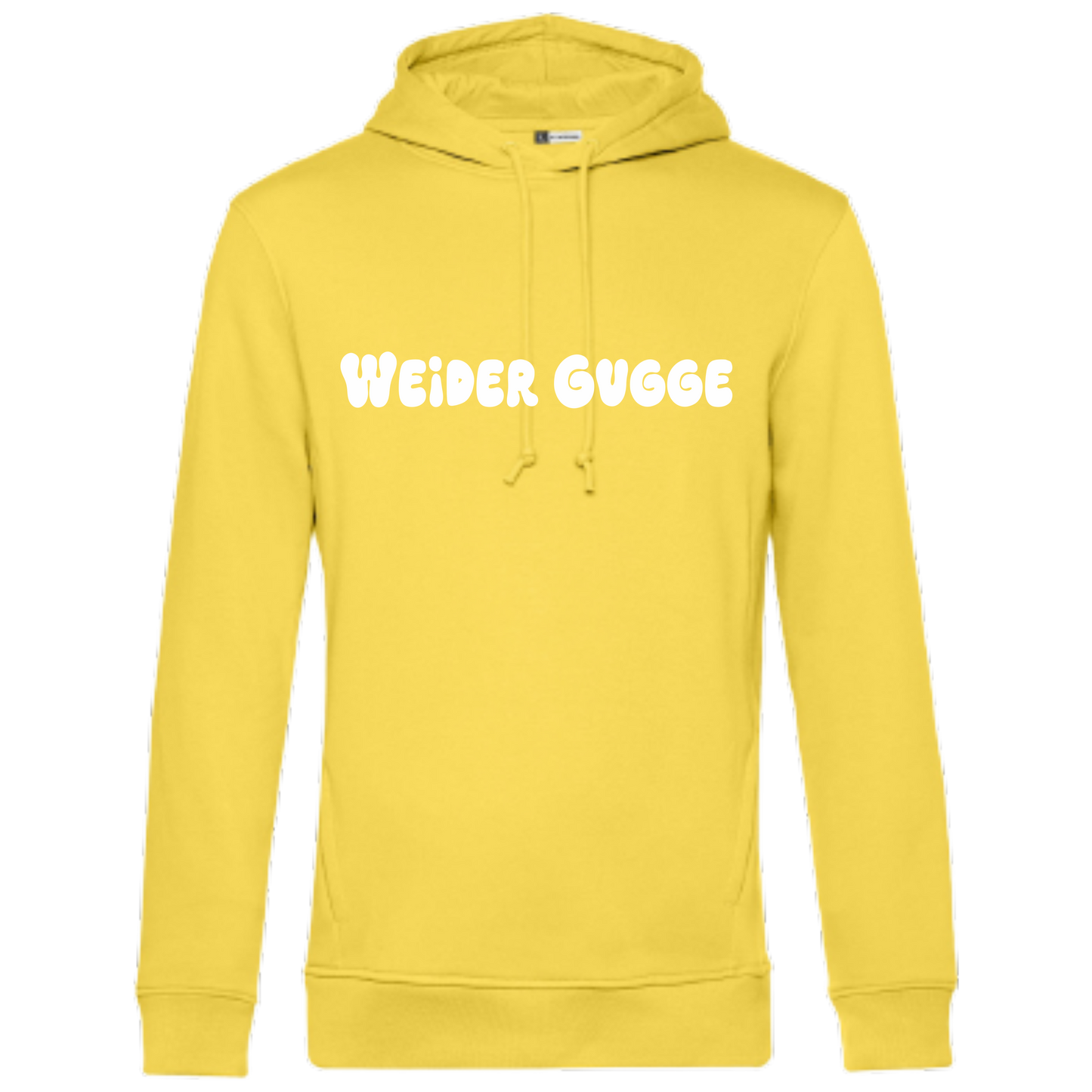 Weider gugge  Hoodie - UNISEX - Weiße Optik