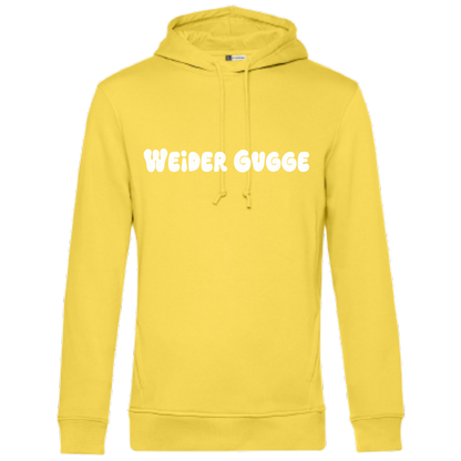 Weider gugge  Hoodie - UNISEX - Weiße Optik