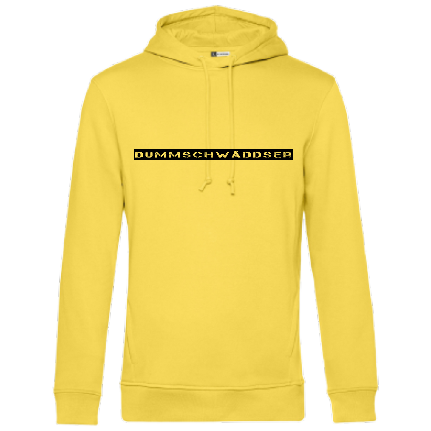 Dummschwäddser Hoodie - UNISEX - Schwarze Optik