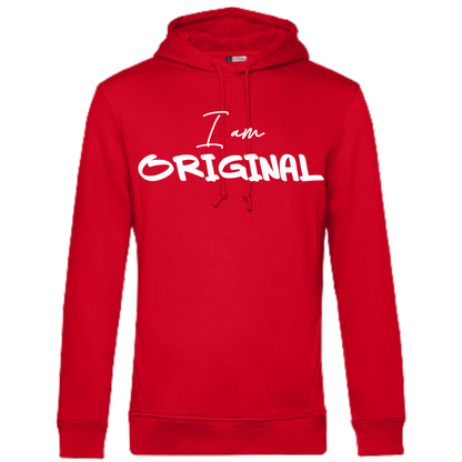 I AM ORIGINAL Hoodie - versch.Farben - Weiße Optik