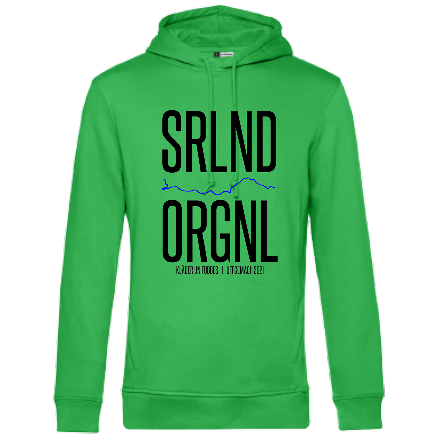 SRLND ORGNL Hoodie - versch. Farben - Unisex - Schwarze Optik