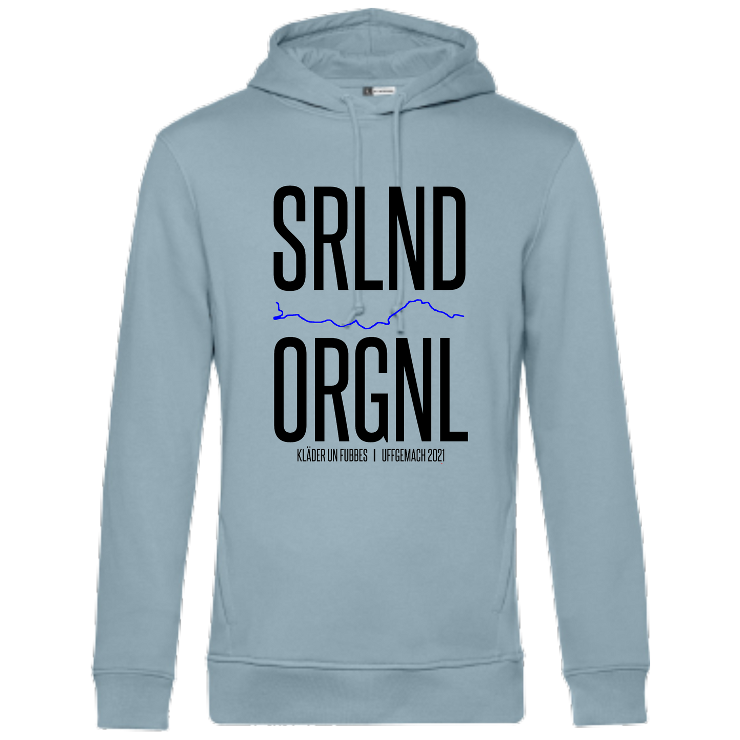 SRLND ORGNL Hoodie - versch. Farben - Unisex - Schwarze Optik