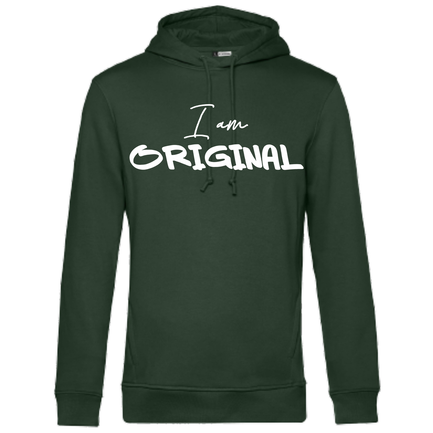 I AM ORIGINAL Hoodie - versch.Farben - Weiße Optik