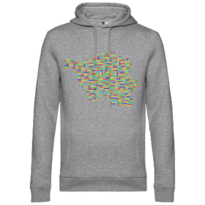 Saarland Original Hoodie - versch.Farben - Unisex - Bunte Optik