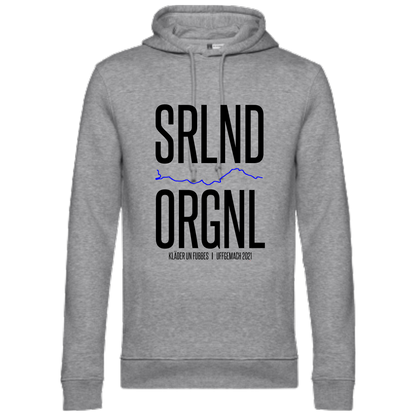 SRLND ORGNL Hoodie - versch. Farben - Unisex - Schwarze Optik