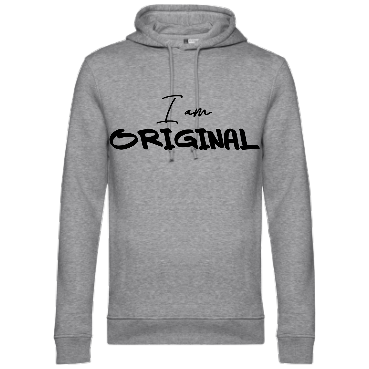 I AM ORIGINAL Hoodie - versch.Farben - Schwarze Optik