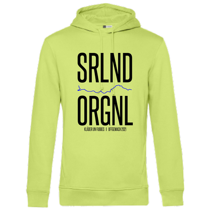 SRLND ORGNL Hoodie - versch. Farben - Unisex - Schwarze Optik