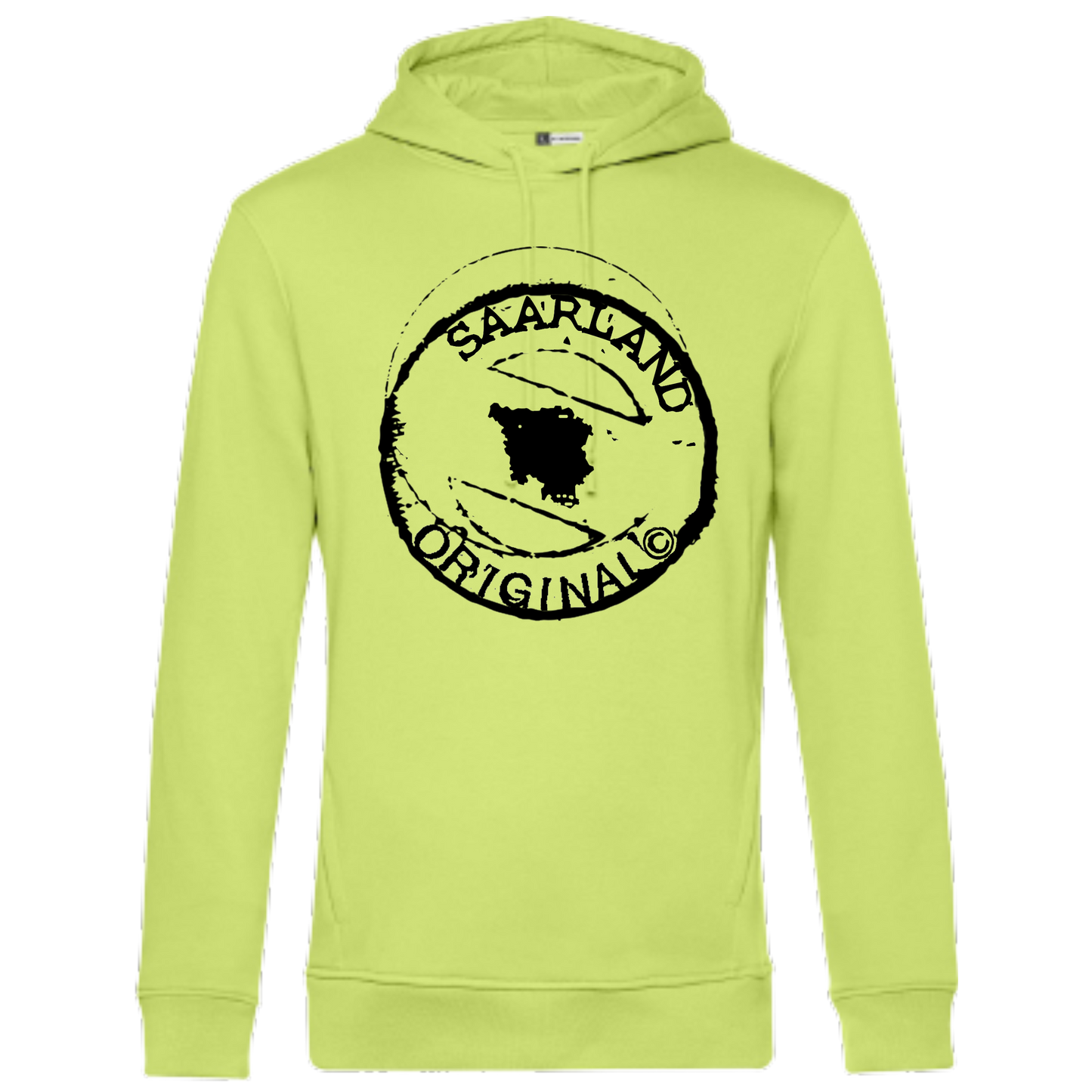 Stempel BIG Hoodie - versch. Farben - Unisex - Schwarze Optik