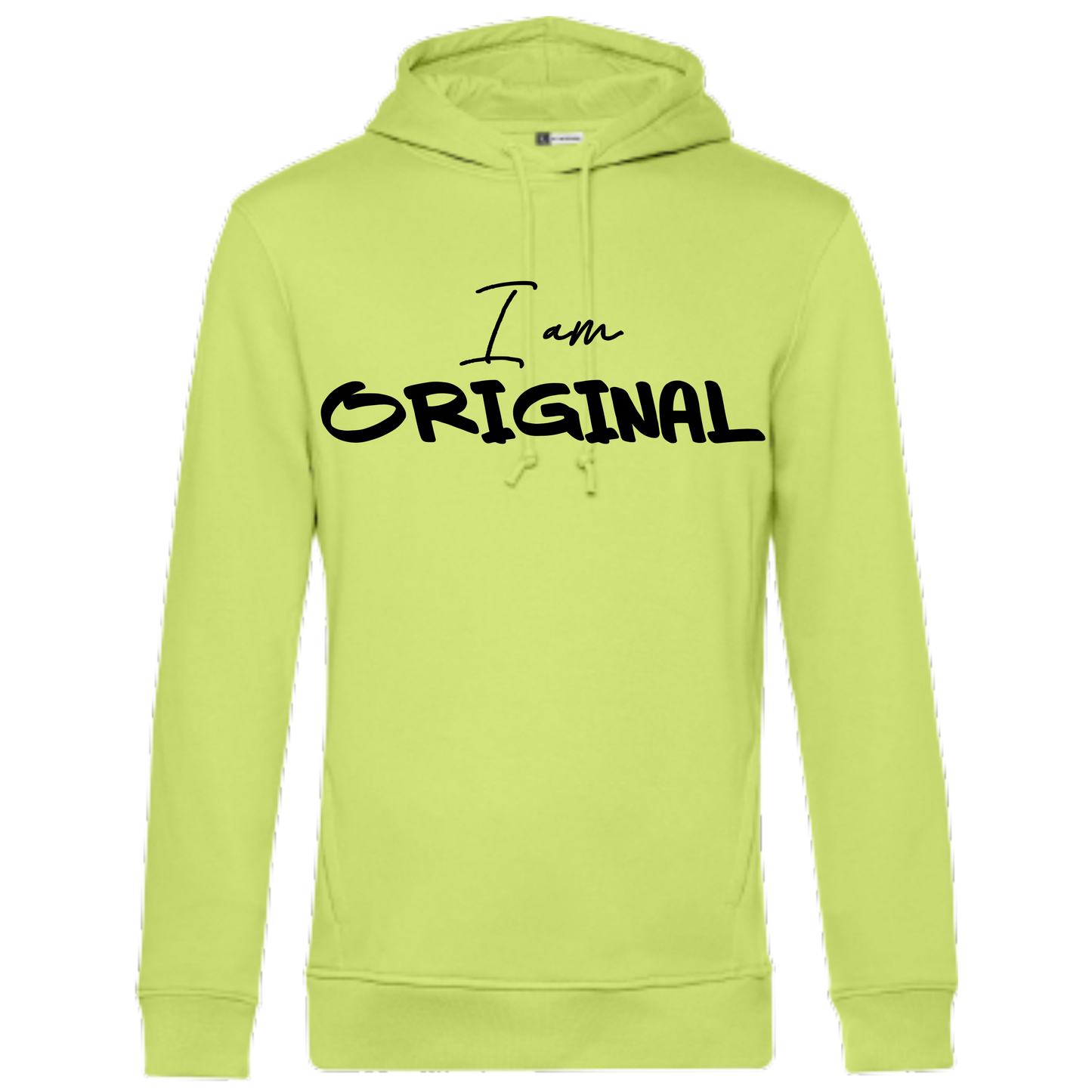 I AM ORIGINAL Hoodie - versch.Farben - Schwarze Optik