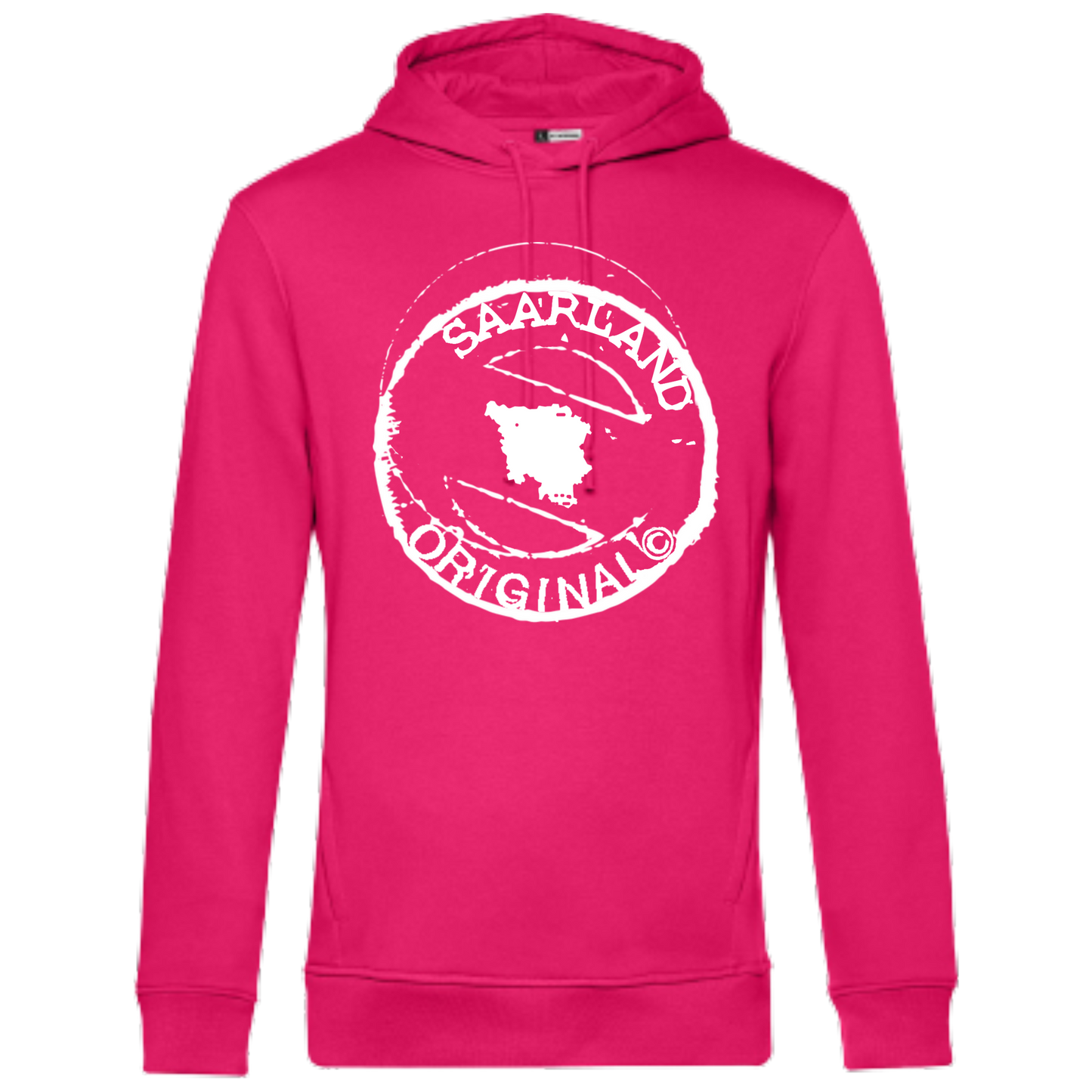 Stempel BIG Hoodie - versch. Farben - Unisex - Weiße Optik