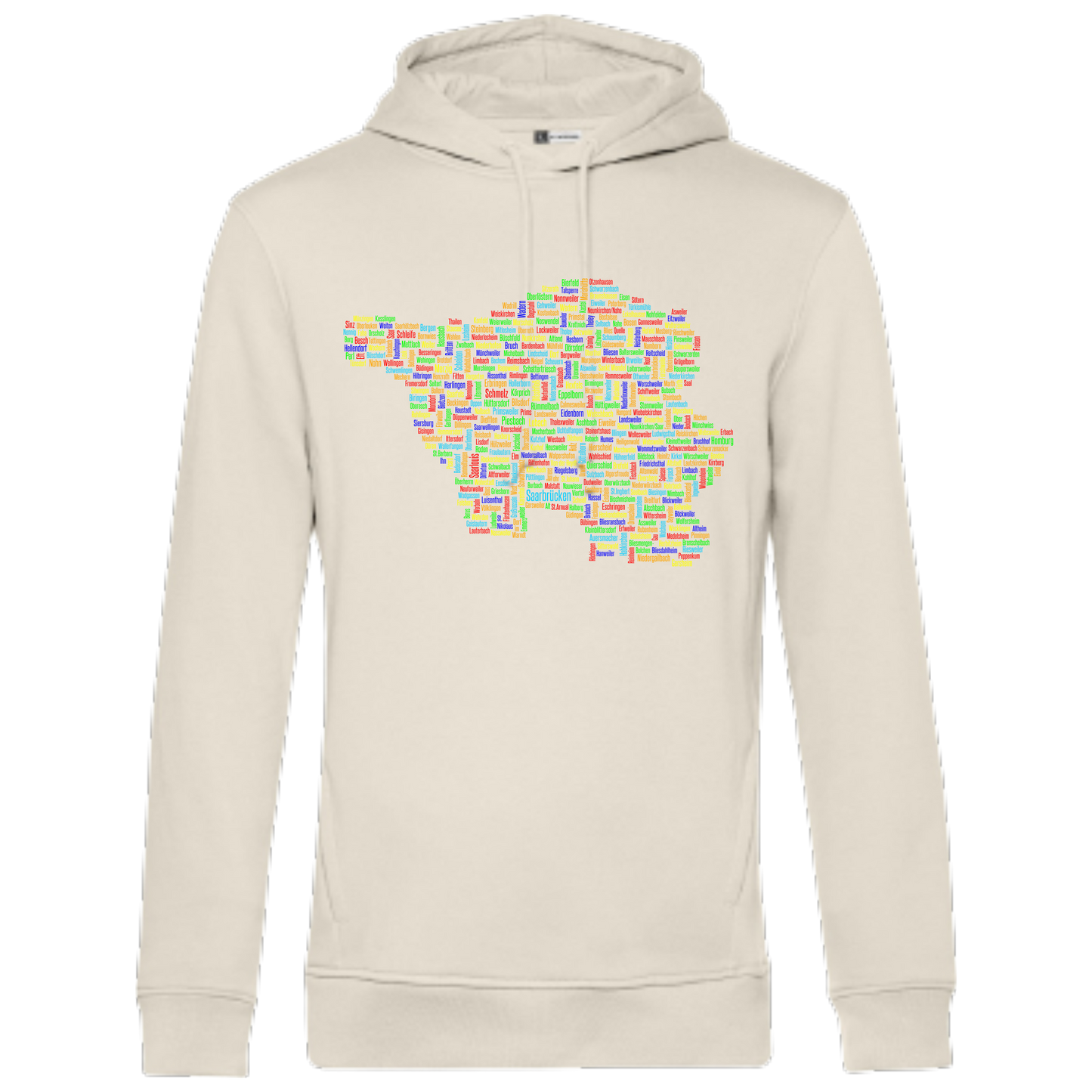 Saarland Original Hoodie - versch.Farben - Unisex - Bunte Optik