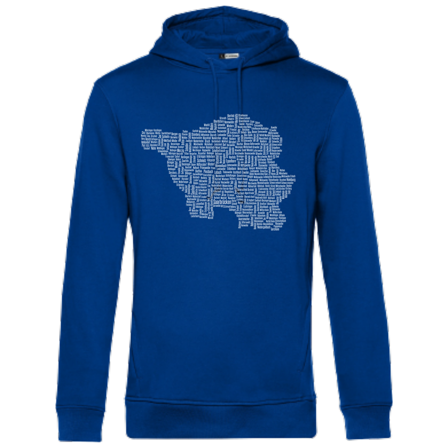 Saarland Original Hoodie - versch.Farben - Unisex - Weiße Optik