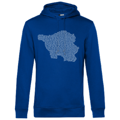 Saarland Original Hoodie - versch.Farben - Unisex - Weiße Optik