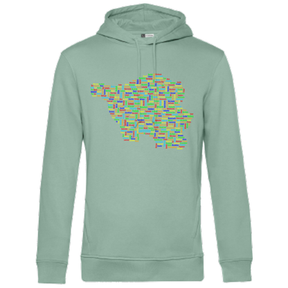 Saarland Original Hoodie - versch.Farben - Unisex - Bunte Optik