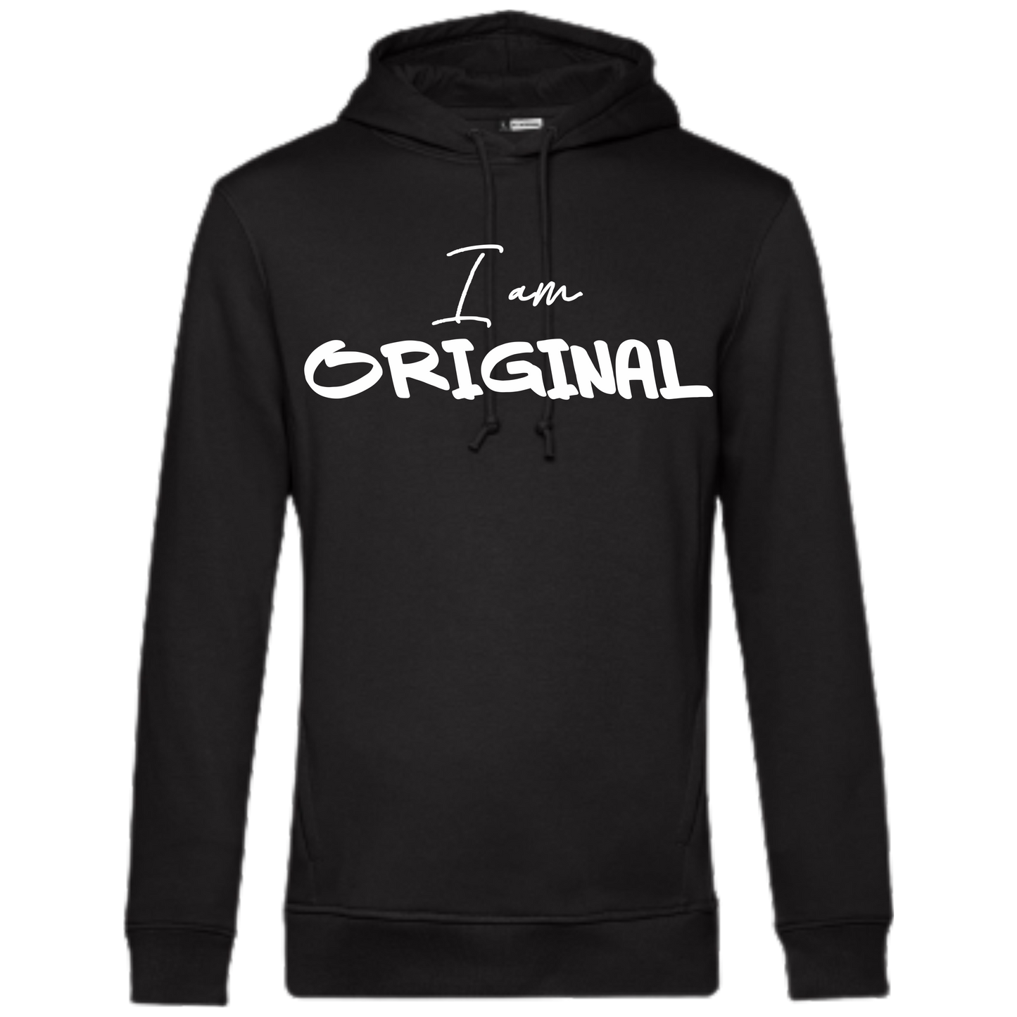 I AM ORIGINAL Hoodie - versch.Farben - Weiße Optik