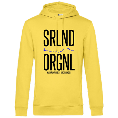 SRLND ORGNL Hoodie - versch. Farben - Unisex - Schwarze Optik